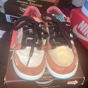 chocolate dunks size 1.5y